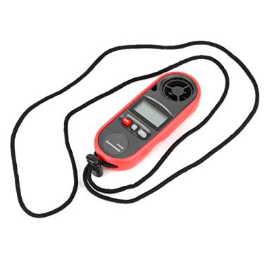 Imagem de Pssopp GT8163 Handheld Digital LCD Anemômetro Portátil Termômetro de Velocidade do, Palhetas de Compactas Ideais para Entusiastas do Clima, Pesca e Fins Industriais Com Medições
