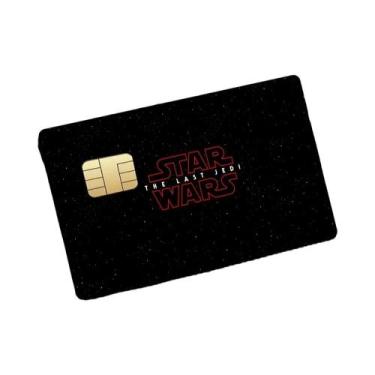 Imagem de Conjunto De 4 Películas Adesivas 3D De Star Wars Para Cartão De Crédit