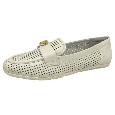 Imagem de Mocassim Feminino Conforto Microfuros Dia a Dia Comfortflex