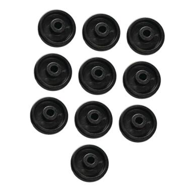 Imagem de Colaxi 10pcs Nylon Mobility Wheels Kit Reparação de peças de reparo Componentes para equipamentos de ginástica Conjunto simples multifuncional, 59x27mm