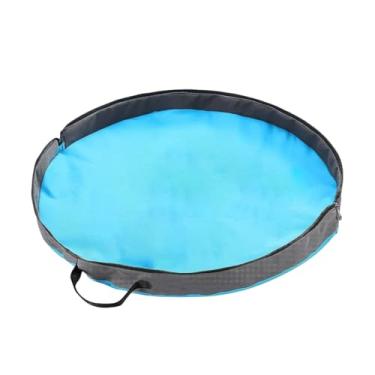 Imagem de Saco para Brinquedos - Organizador de Brinquedos Dobrável Caixa de Armazenamento com Área de Jogo - Saco Cesto Portátil Grande e para Viagem Quarto Sala de Estar Berçário