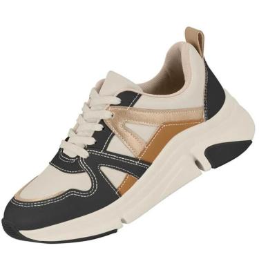 Imagem de TÊNIS FEMININO MODARE ULTRACONFORTO BRANCO /PRETO 7401 102-Feminino