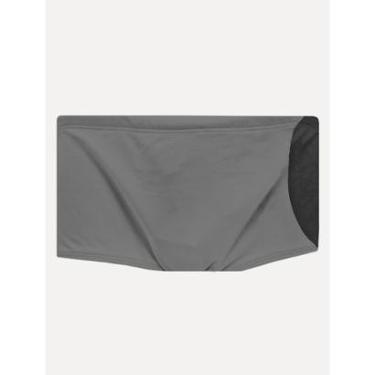 Imagem de Sunga Calvin Klein Swimwear Big Lateral Logo Dark Chumbo-Masculino