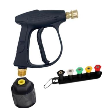 Imagem de MFMEXUL Pulverizador de Lavadora de Alta Pressão Universal M22 com 5 Bicos de Conexão Coloridos para Peças de Reposição RV K2K5K7.