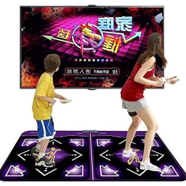 Imagem de Tapetes De Piano, Tapete De Jogo Para Adultos Crianças, Tapetes De Dança Dupla De Espuma Antiderrapante Sem Fio Espessamento Insonorização Hd Tv Computador Tapete De Yoga De Dupla Utilizaçã