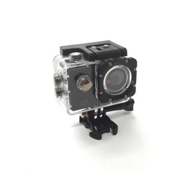 Imagem de Câmera Filmadora Action Cam 720p Hd Com Capa A Prova Dagua, 12mp Fotos, Diversos Acessórios