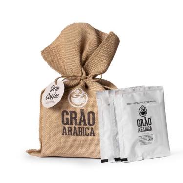 Imagem de Café em Sachê Drip Coffee Grão Arábica 10 Unidades - Café Grão Arábica
