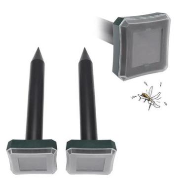 Imagem de Repelente Solar Ultrassonico 2 Un Cobra Roedores Escorpiao - Tatudeboa