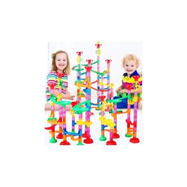 Imagem de Jogo Ball Track Lace and Blocks 109 peças - Lightbek Official Store