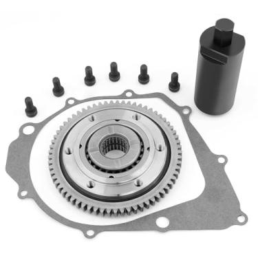 Imagem de Engrenagem de rolamento unidirecional da embreagem M35mmx1.5 Extrator de volante para Yamaha Big Bear 350 Kodiak 400 Moto 4 Raptor 350 Warrior 350 5KM-15590-00-00 1UY-15517-01-00