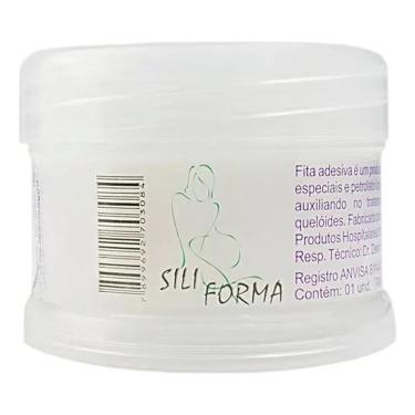 Imagem de Fita Adesiva Silicone Lamina Para Cicatriz 45Cm Reutilizável