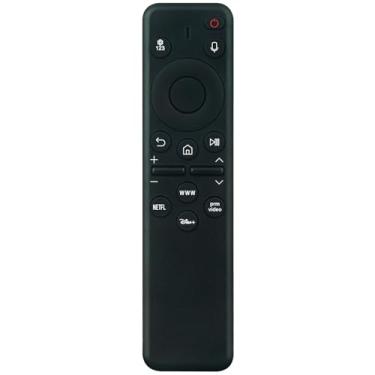Imagem de Controle remoto de substituição de voz BN59-01432J aplicável para Samsung TV UN50CU8000FXZA QN77S95CAFXZA UN65CU8000FXZA QN55S90CAFXZA UN85CU8000FXZA QN55S95CAFXZA QN65S95CAFXZA UN50CU8 000F