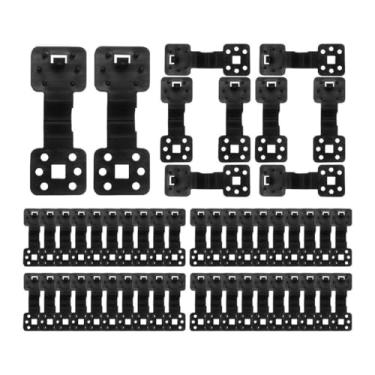 Imagem de Generic Grampos de tecido de sombra Grampos de toldo à prova de vento de fixação de trava para pátio externo, 50 Peças