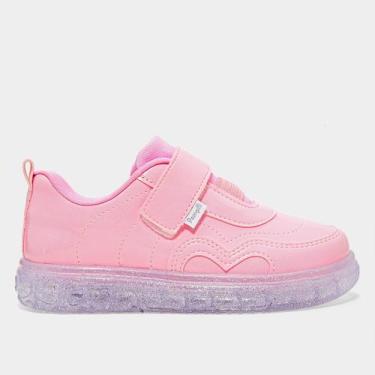 Imagem de Tênis Infantil Pampili Sneaker Menina, Rosa claro, 25