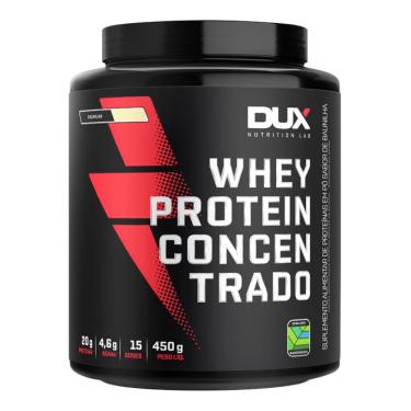 Imagem de Whey Protein Dux Concentrado Sabor Baunilha 450g