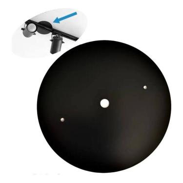 Imagem de 2X Tampa Cega Espelho 14Cm Teto Trilho Eletrificado Luminári