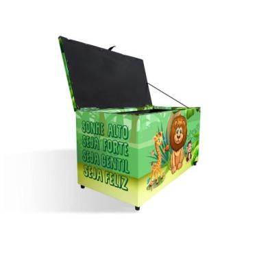 Imagem de Baú Puff Caixa Para Guardar Brinquedos E Objetos - Ift02 - Ecopuff