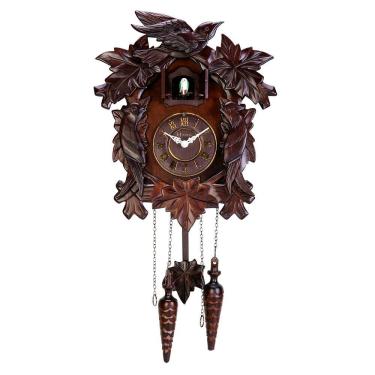 Imagem de Relógio de Parede Cuco Madeira Ipê Herweg