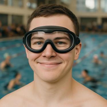 Imagem de Máscara-óculos adulto p/ natação-mergulho silicone- plevra d - ALÍKI, 