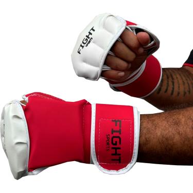 Imagem de Luva MMA Adulto Oficial (Vermelho, G)