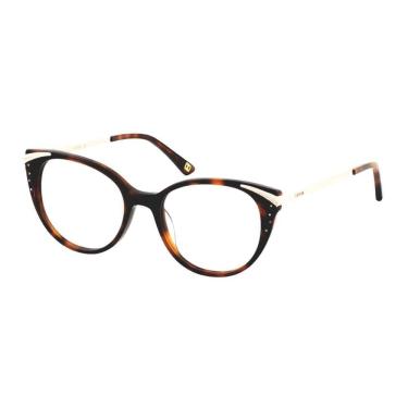 Imagem de Armação Carmim CRM41304C2 Acetato Tartaruga Feminino 52mm