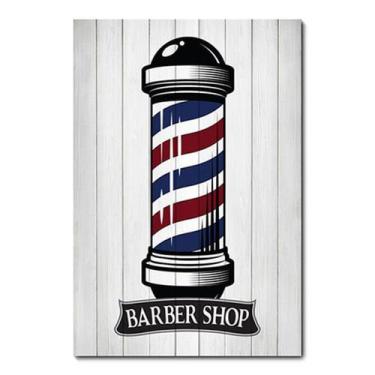 Imagem de Placa Decorativa - Barber Shop - Barbearia - 0826plmk - Allodi