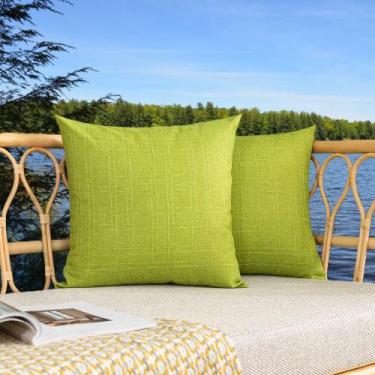 Imagem de Capas de travesseiro Kevin Textile Waterproof 60x60cm verdes (2 unidad