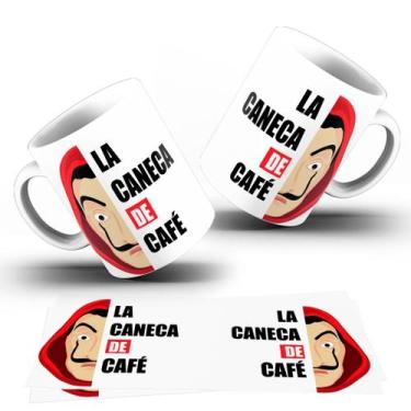 Imagem de Caneca Divertida Engraçada  Caneca de Porcelana 325ml Branca  Presente