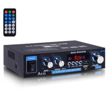 Imagem de Amplificador de áudio estéreo WOOPKER AK35 200W Bluetooth 5.0