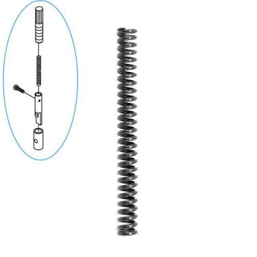 Imagem de Mola Pressão Calcador Maquina Costura Overlock Siruba 737F - Evolvere