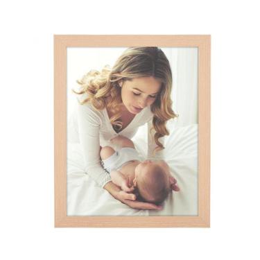 Imagem de Porta-retratos JDZIVTOP 10x14 Natural Woodgrain Bege