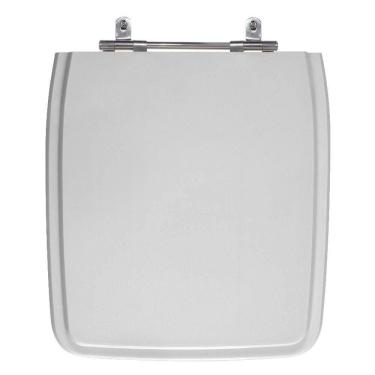 Imagem de Assento Poliéster Laminado Vila Rica Cinza Tampa Vaso Icasa Cinza Claro