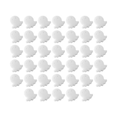 Imagem de Fenteer 40x Esponjas de absorção de óleo para piscina Acessórios Polvo branco com filtro Esponja de espuma Limpador de espuma para SPA