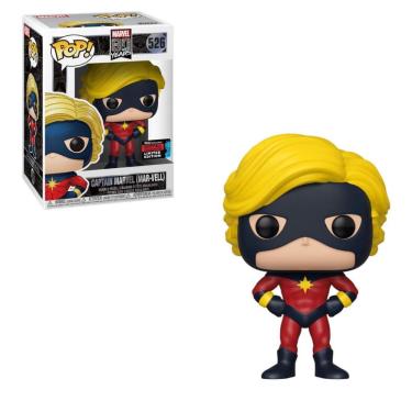 Imagem de Funko Pop Marvel 80th 526 Captain Marvel Mar-Vell NYCC 2019