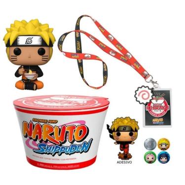 Imagem de Funko Pop Naruto Mystery Box c/ 823 Naruto Uzumaki w/ Noodles