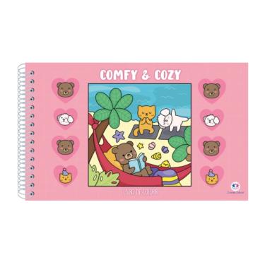 Imagem de Comfy Cozy Rosa 48 Páginas Capa Dura - Ciranda Cultural