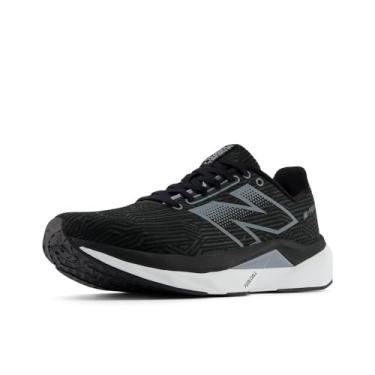 Imagem de New Balance Tênis de corrida masculino FuelCell Propel V5, Preto/Branco/Aço, 16 Wide