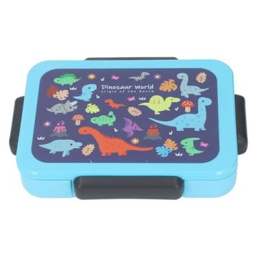 Imagem de Generic Lunch Box, Fácil de Limpar a Limpeza de Microondas à Prova de Vazamento Bento Lunch Reccintar para Cafeteria (Azul)