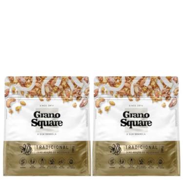 Imagem de Kit 2 Granola Zero Açúcar Premium Tradic. Grano Square 200g