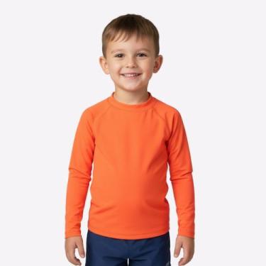 Imagem de Blusa Infantil Praia Piscina Natação Proteção Solar 1 Ao 10 - Jagar, L
