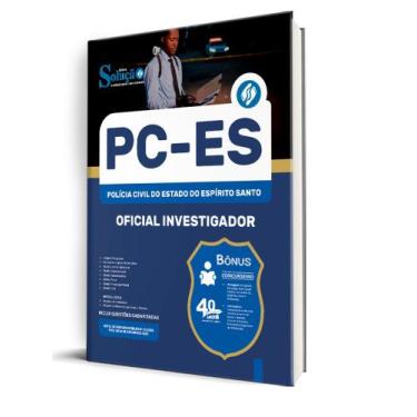 Imagem de Combo PC-ES - Oficial Investigador de Polícia - Editora Solução