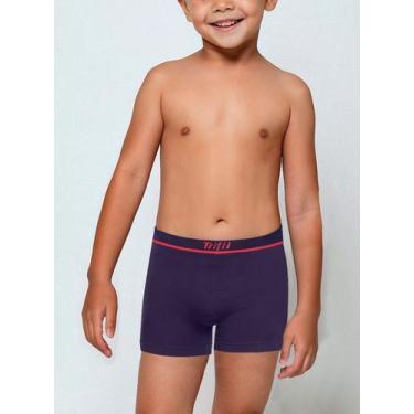 Imagem de Cueca Boxer Infantil Trifil CE4179 Sem Costura Microfibra T. P/G, M, 0