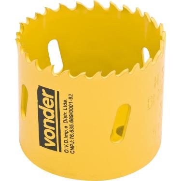 Imagem de Serra copo aço rápido 14mm bimetálica para metal - Vonder