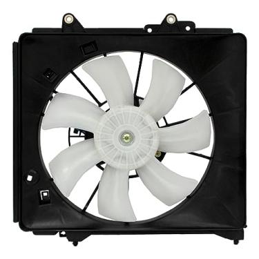 Imagem de TYG Conjunto de ventilador de resfriamento atualizado para Honda FIT 1.5L 2009-2014 | Radiador de motor de substituição OE de nível de corrida para 38611-RBB-003/38611-RRA-A01 | HO3113130 | 621-364