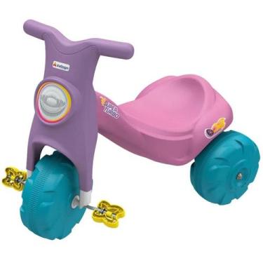 Imagem de Triciclo Infantil Menina Tico Tico Super Turbo Rosa +24 Meses até 25Kg