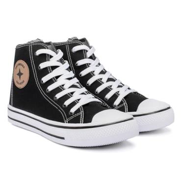 Imagem de Tenis all Botinha Tradicional Convencional Unissex Original (Preto, BR, Adulto, Faixa Numérico, 40, 41)