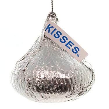 Imagem de Ornamento de Natal Hershey's Kisses por Kurt Adler - Metal - Tamanho: 3,5 polegadas
