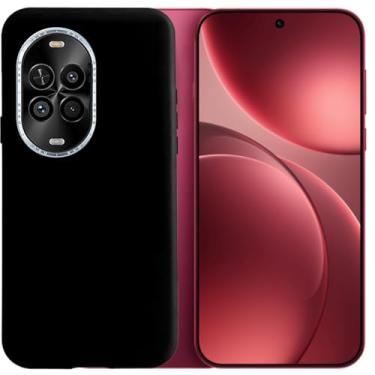 Imagem de NEOYUKL Capa para Huawei Nova 14 Lite, 【6,70 polegadas】, capa protetora macia antiarranhões à prova de choque com para Huawei Nova 14 Lite preta