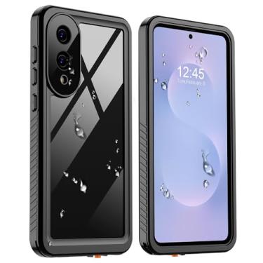 Imagem de zapica Projetada para Samsung Galaxy S25 Edge à prova d'água, câmera integrada e protetor de tela [IP68 à prova d'água] [à prova de queda militar] Capa protetora de corpo inteiro para Galaxy S25 Edge