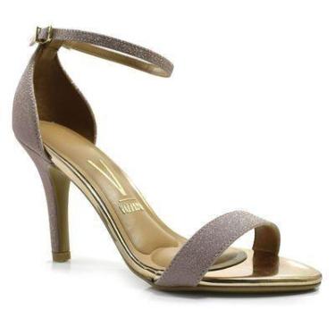 Imagem de Sandália de Festa e Salto Vizzano 6249.452.26594, Ouro rosê, 35